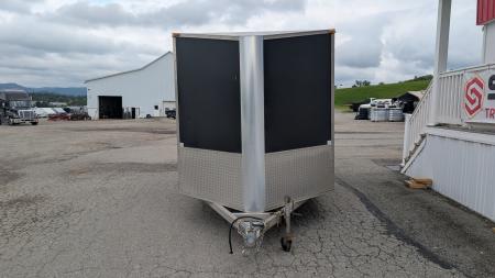Used 2004 7x12 Cargo Pro ALL ALUMINUM Cargo Trailer w/ Barn Doors