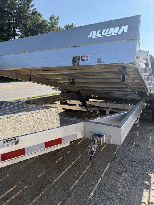 New 2027 Aluma ALW8220-14K-TILT Tilt Trailer