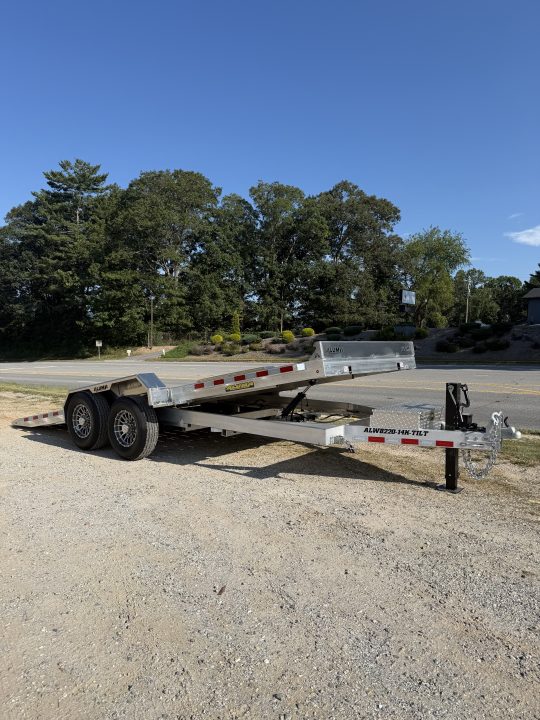 New 2027 Aluma ALW8220-14K-TILT Tilt Trailer