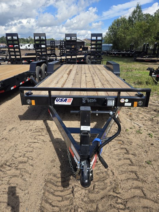 New 2026 Load Trail 83X18 SKID 14K W/STAND UP RAMPS Equipment Trailer