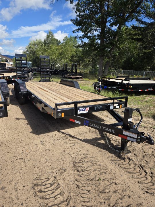New 2026 Load Trail 83X18 SKID 14K W/STAND UP RAMPS Equipment Trailer