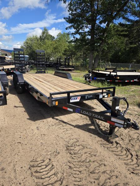 New 2026 Load Trail 83X18 SKID 14K W/STAND UP RAMPS Equipment Trailer