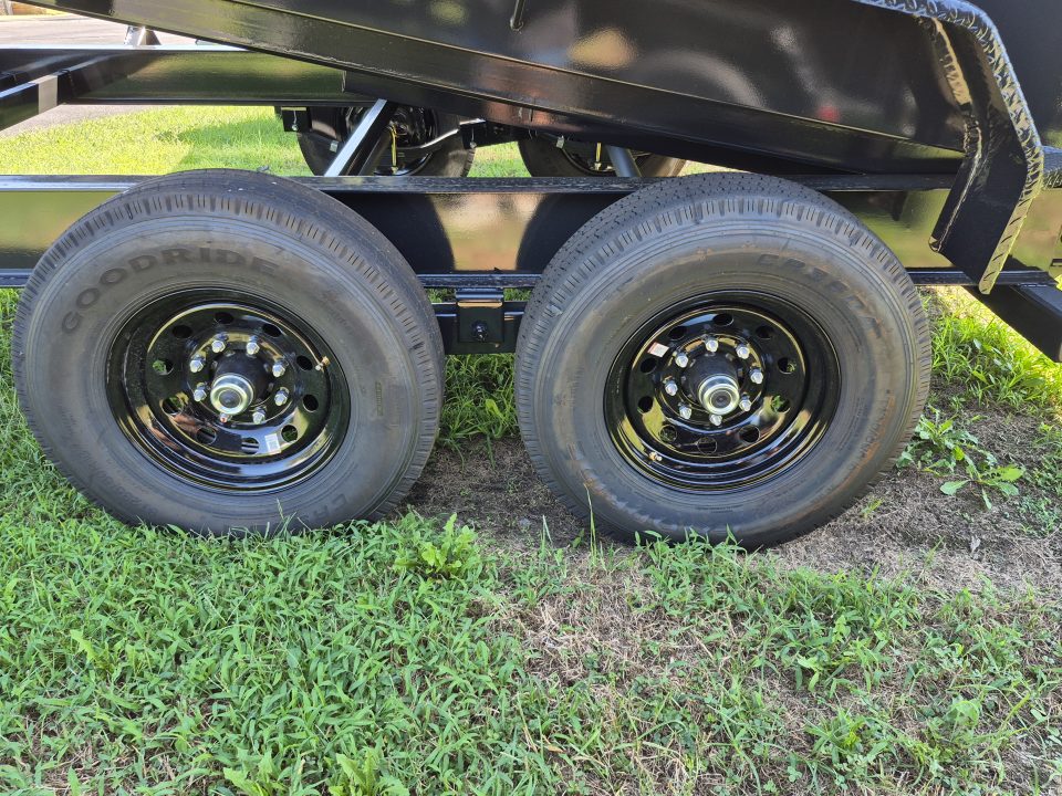 New 2027 PJ Trailers 14' x 83" Low Pro Telescpic Dump Trailer w/ 4' Sides