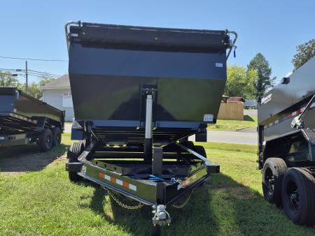 New 2027 PJ Trailers 14' x 83  Low Pro Telescpic Dump Trailer w/ 4' Sides