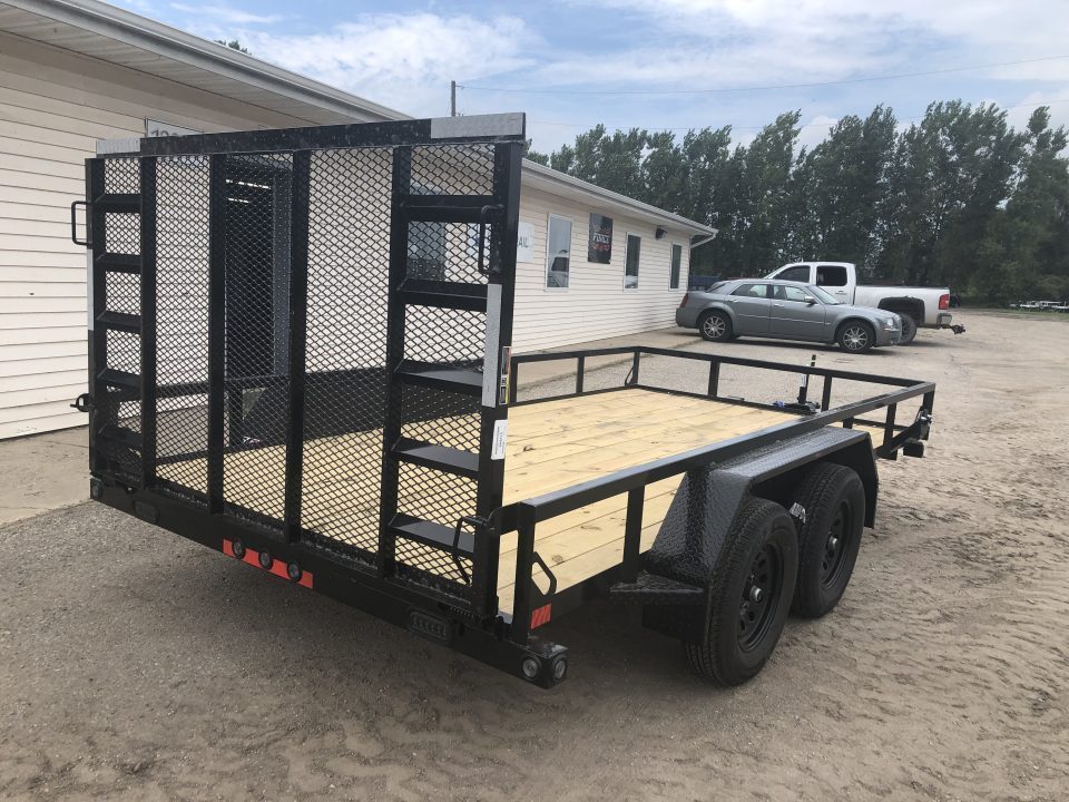 New 2026 Load Trail 83X18' W/ HD GATE Landscape Trailer