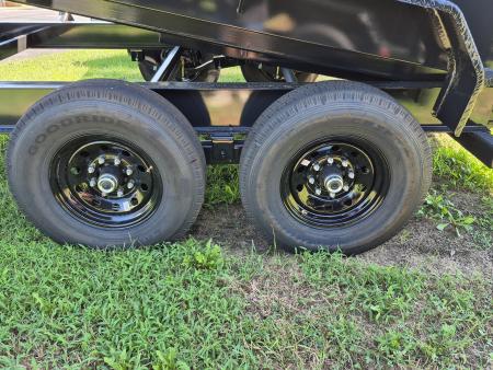 New 2027 PJ Trailers 14' x 83" Low Pro Telescopic Dump Trailer w/ 4' Sides