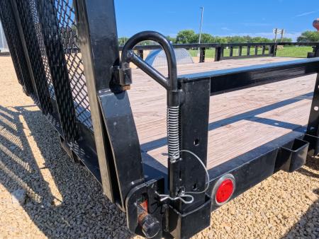 Used 2024 PJ Trailers 83 x 14 U8 Single Axle Channel Utility Trailer with 3500lb. Axle, Electric Jack, Spare Tire and Mount, Plus More!!