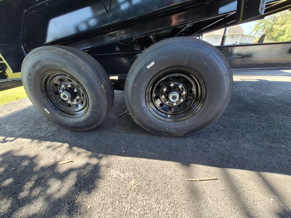 New 2027 PJ Trailers 16' x 83" Low Pro Telescopic Dump Trailer