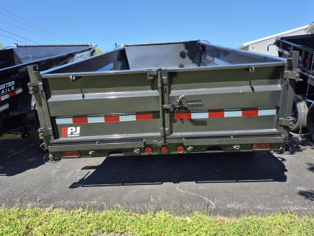 New 2027 PJ Trailers 16' x 83" Low Pro Telescopic Dump Trailer