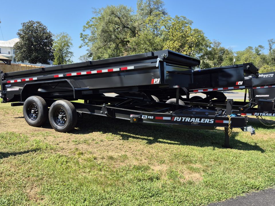 New 2027 PJ Trailers 16' x 83" Low Pro Dump Trailer