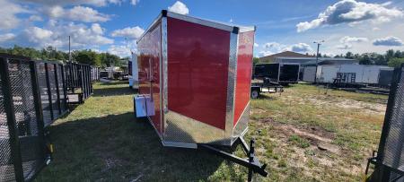 New 2026 Stealth Trailers 6X12 3K W/RAMP Cargo / Enclosed Trailer