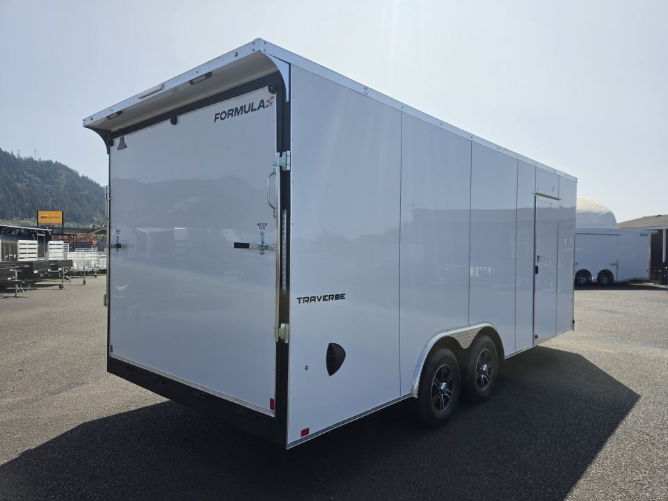 New 2027 Formula 8.5x20 Traverse Enclosed Trailer w/ Upgrades 10K GVWR