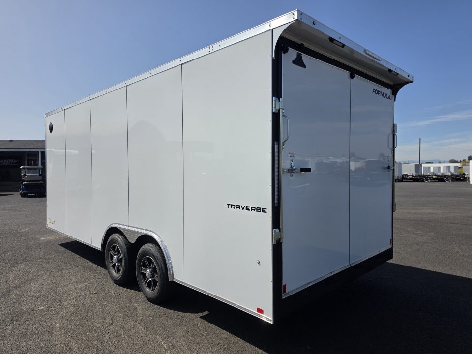 New 2027 Formula 8.5x20 Traverse Enclosed Trailer w/ Upgrades 10K GVWR