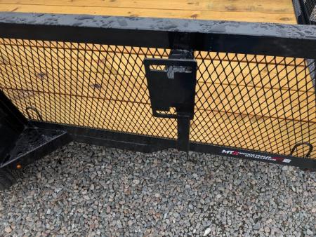 New 2027 MTX Trailers 5x10 w/ 2' Expanded Metal Sides & Tailgate Utility Trailer