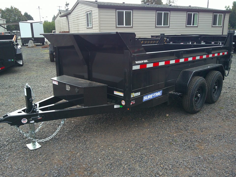 New 2027 Sure-Trac 6x12 10K Low Profile Dump Trailer
