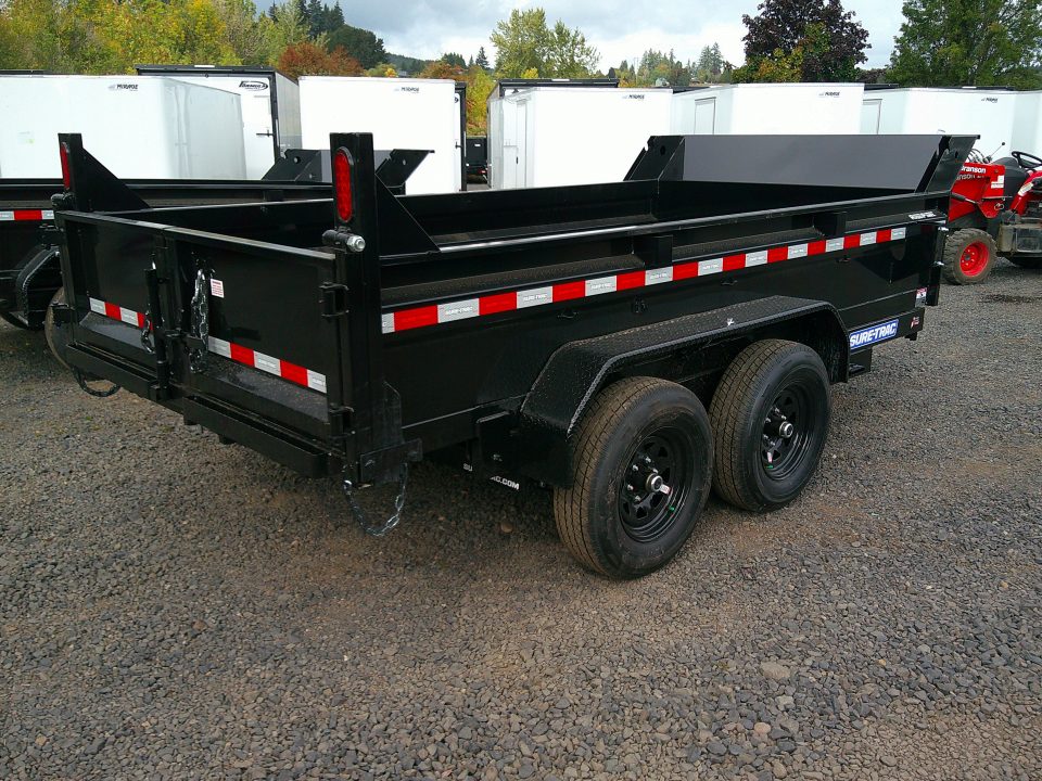 New 2027 Sure-Trac 6x12 10K Low Profile Dump Trailer