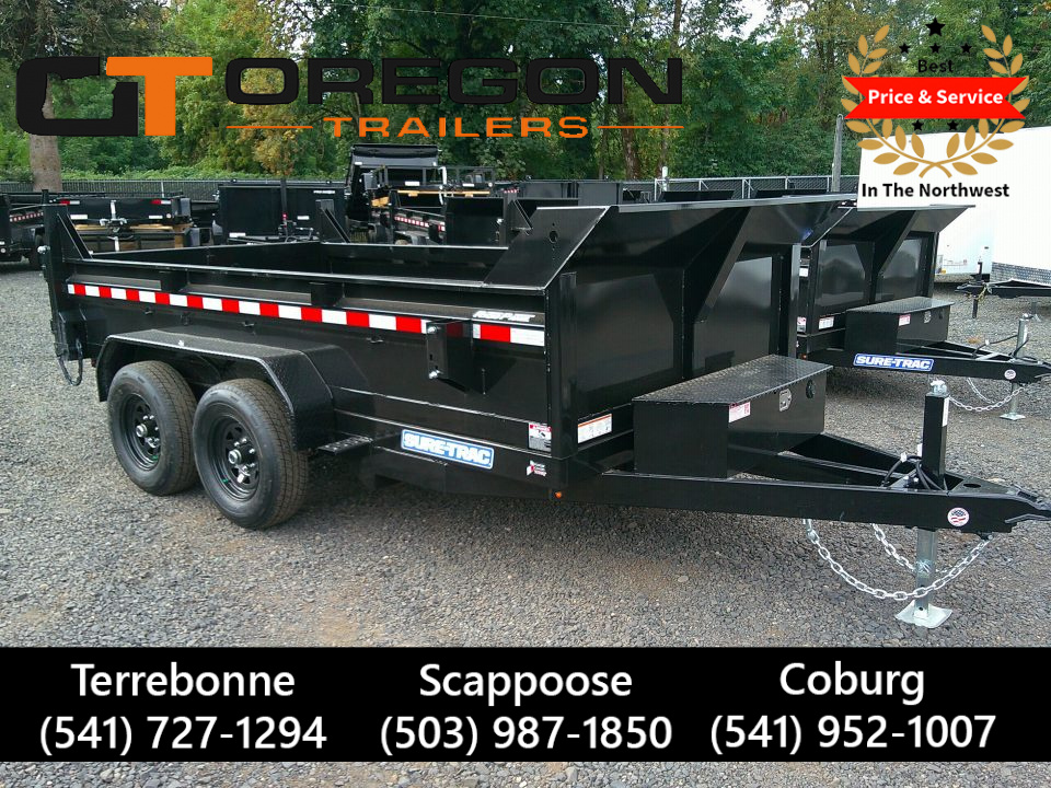 New 2027 Sure-Trac 6x12 10K Low Profile Dump Trailer