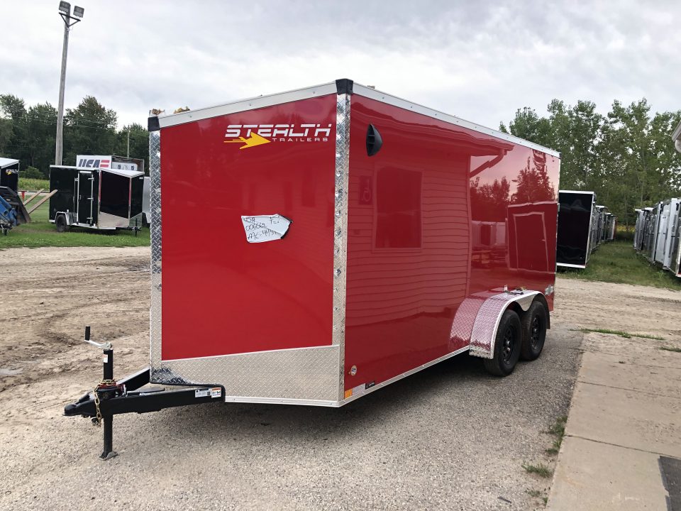 New 2027 Stealth Trailers 7X16 W/ 6' 6" Cargo / Enclosed Trailer