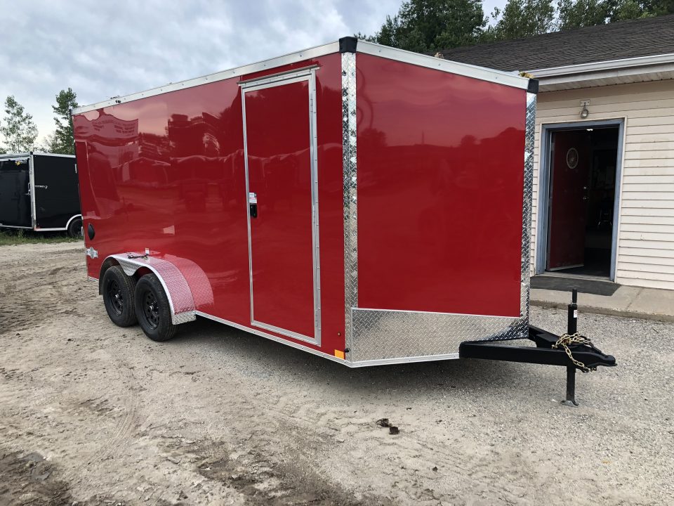 New 2027 Stealth Trailers 7X16 W/ 6' 6" Cargo / Enclosed Trailer