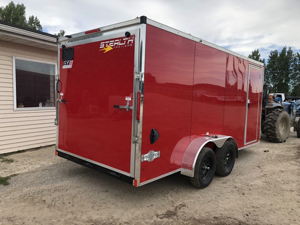 New 2027 Stealth Trailers 7X16 W/ 6' 6" Cargo / Enclosed Trailer
