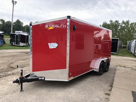 New 2027 Stealth Trailers 7X16 W/ 6' 6  Cargo / Enclosed Trailer