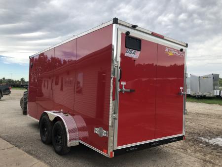 New 2027 Stealth Trailers 7X16 W/ 6' 6" Cargo / Enclosed Trailer