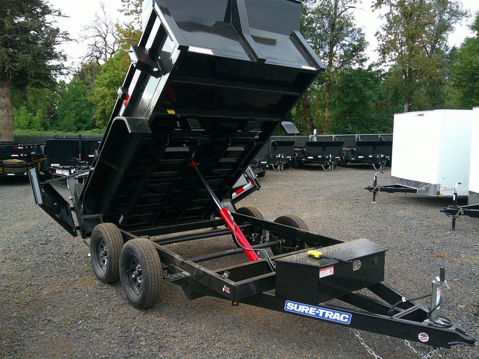 New 2027 Sure-Trac 6x10 SD Low Profile 7K Dump Trailer