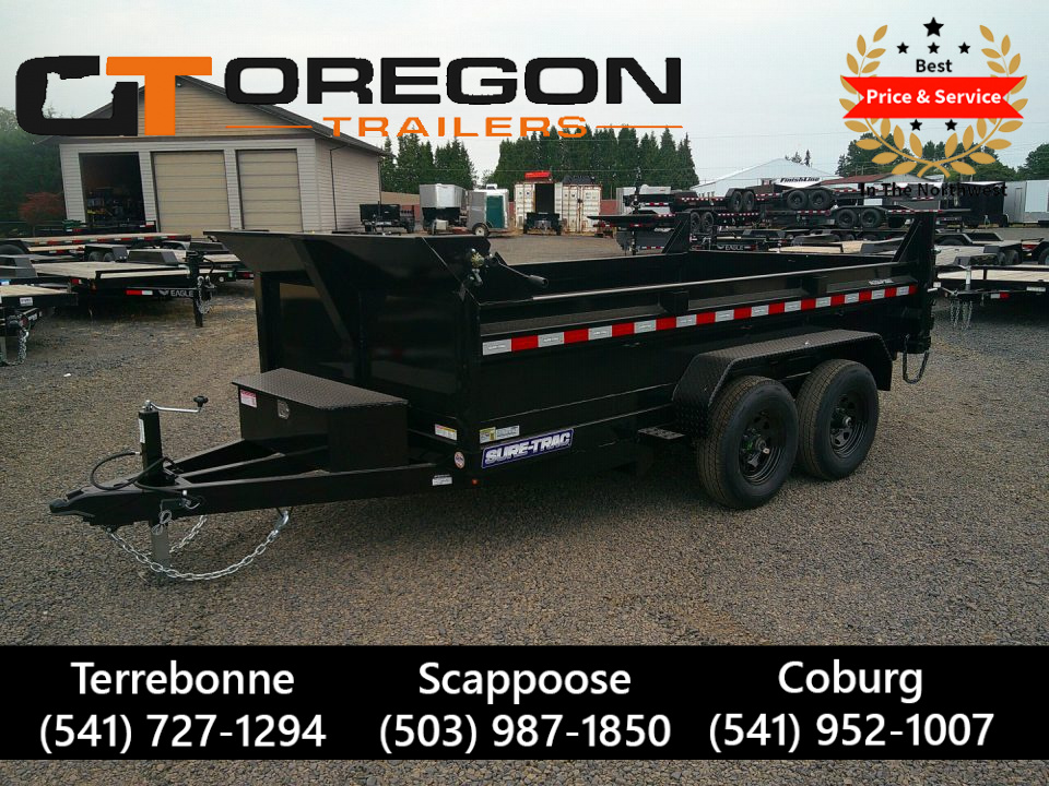 New 2027 Sure-Trac 6x10 SD Low Profile 10K Dump Trailer