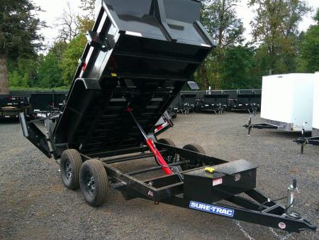 New 2027 Sure-Trac 6x10 SD Low Profile 7K Dump Trailer