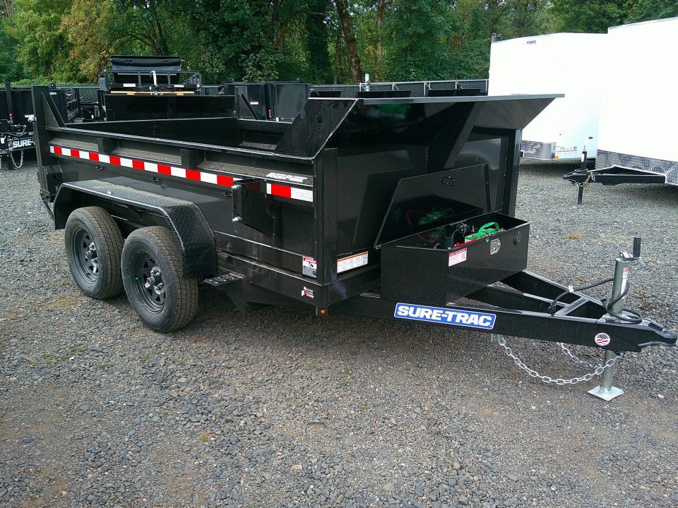 New 2027 Sure-Trac 6x10 SD Low Profile 7K Dump Trailer