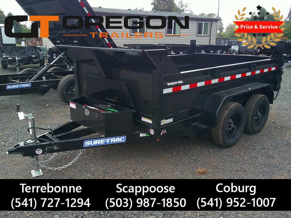 New 2027 Sure-Trac 6x10 SD Low Profile 7K Dump Trailer