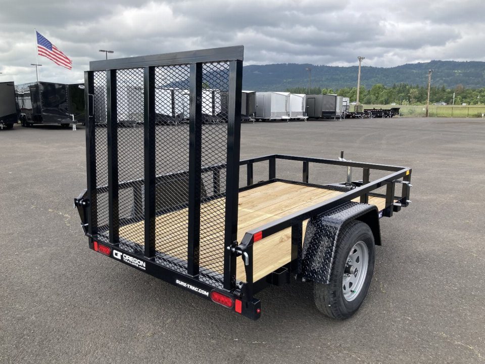 New 2026 Sure-Trac 5x8 Tube Top Utility Trailer 3K