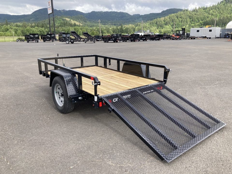 New 2026 Sure-Trac 5x8 Tube Top Utility Trailer 3K