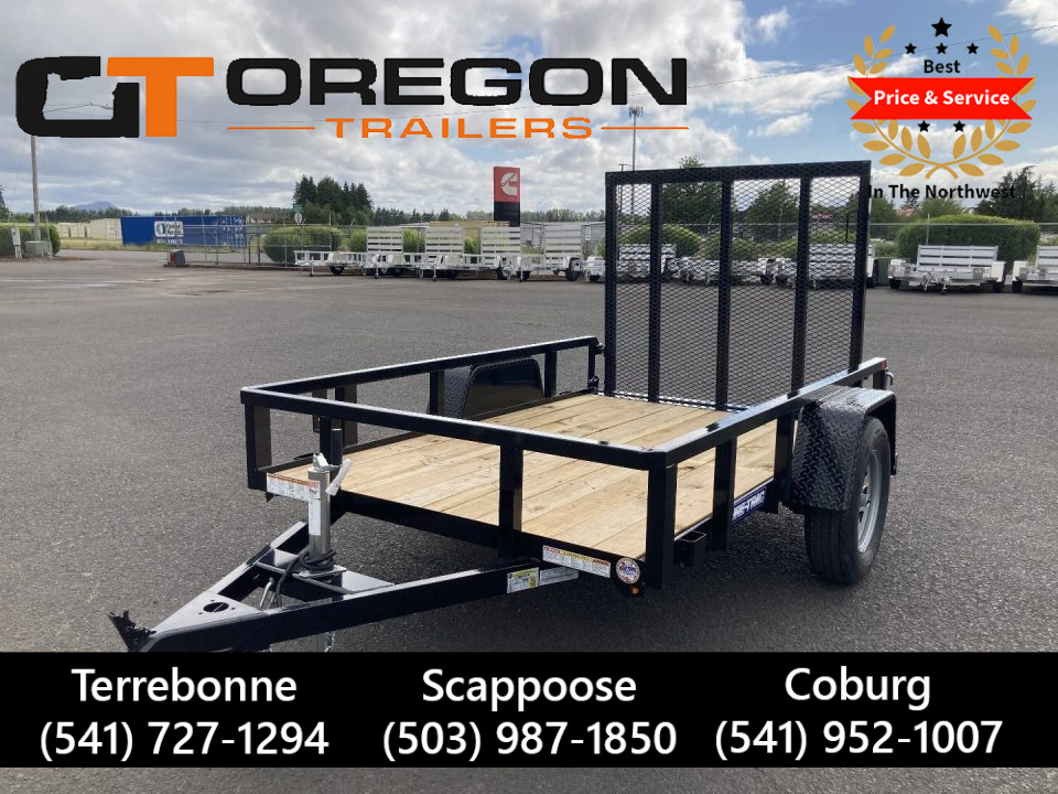 New 2026 Sure-Trac 5x8 Tube Top Utility Trailer 3K