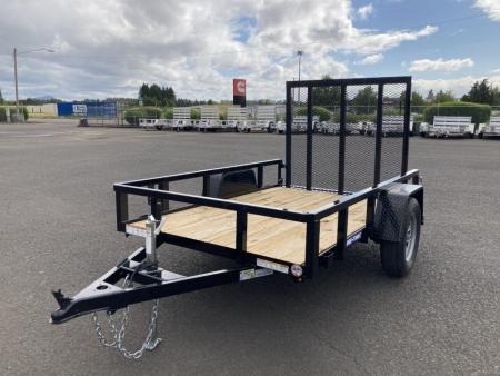 New 2026 Sure-Trac 5x8 Tube Top Utility Trailer 3K