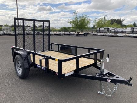 New 2026 Sure-Trac 5x8 Tube Top Utility Trailer 3K