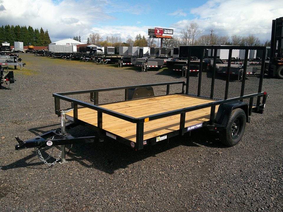 New 2026 Sure-Trac 7x12 3K Utility Trailer