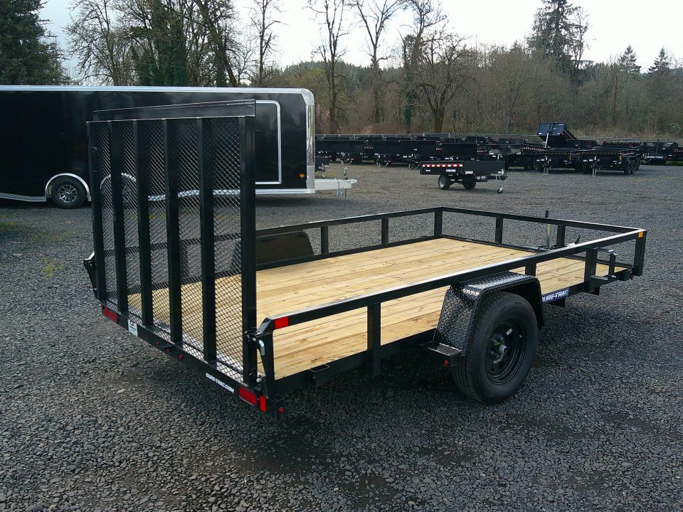 New 2026 Sure-Trac 7x12 3K Utility Trailer