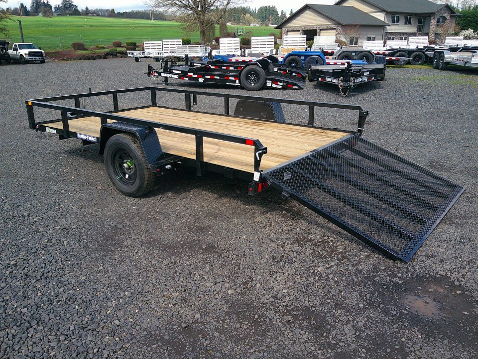 New 2026 Sure-Trac 7x12 3K Utility Trailer