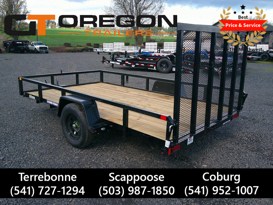 New 2026 Sure-Trac 7x12 3K Utility Trailer