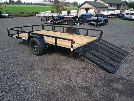 New 2026 Sure-Trac 7x12 3K Utility Trailer