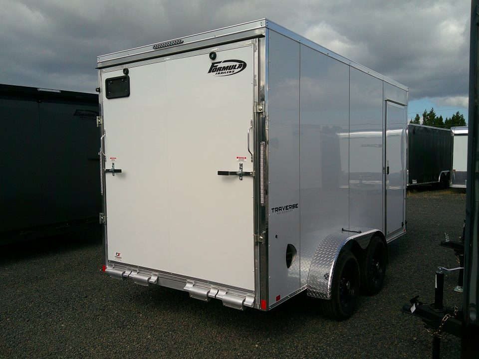 New 2027 Formula 7x14 7K Traverse Aluminum Enclosed Trailer