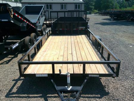 New 2027 Sure-Trac 7x14 Tube Top 3K Utility Trailer