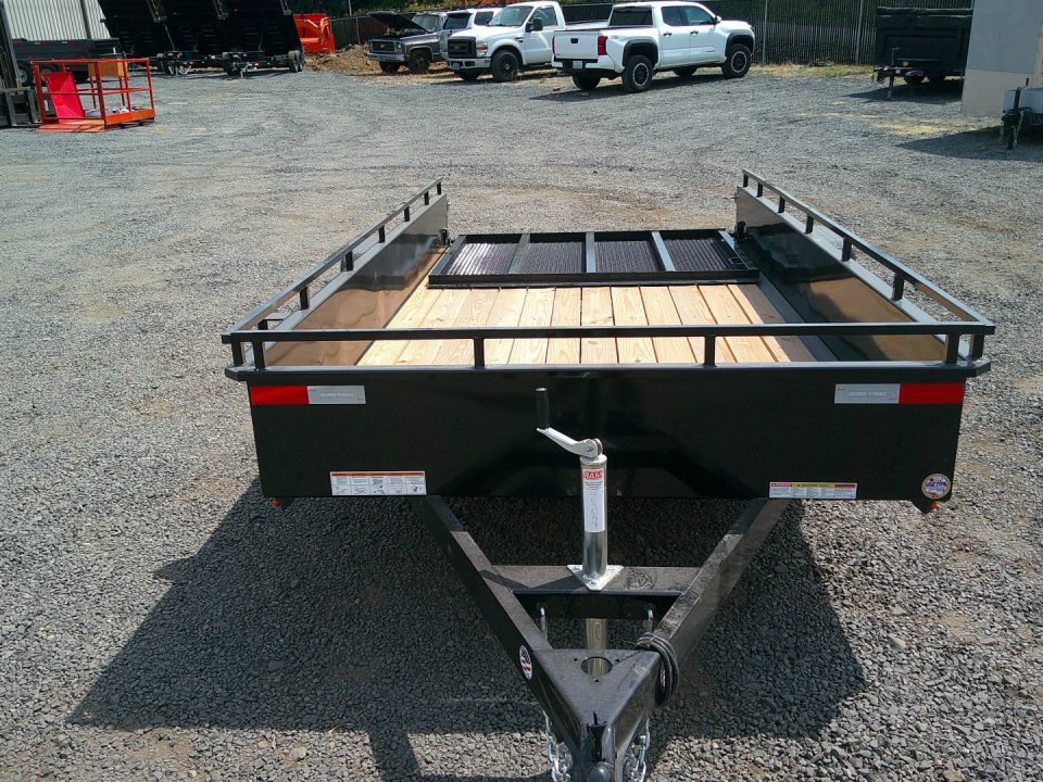 New 2026 Sure-Trac 6x12 Steel High Side 3K Utility Trailer