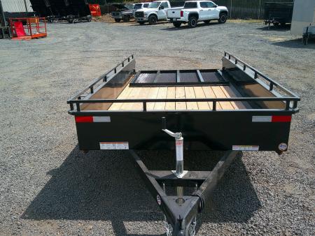 New 2026 Sure-Trac 6x12 Steel High Side 3K Utility Trailer