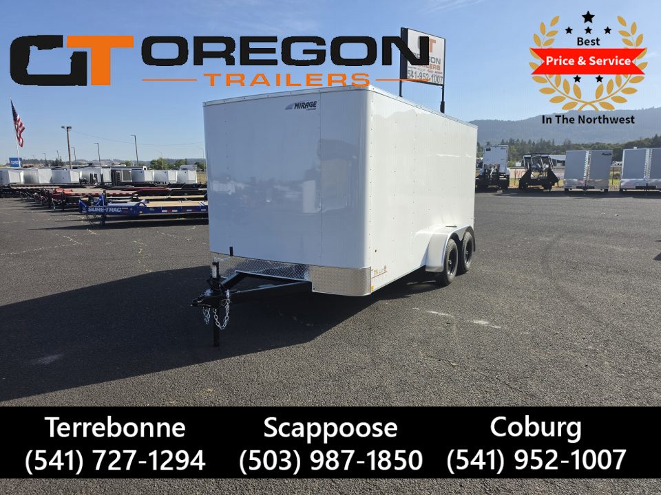 New 2027 Mirage 7x14 7K EXPO Enclosed Trailer