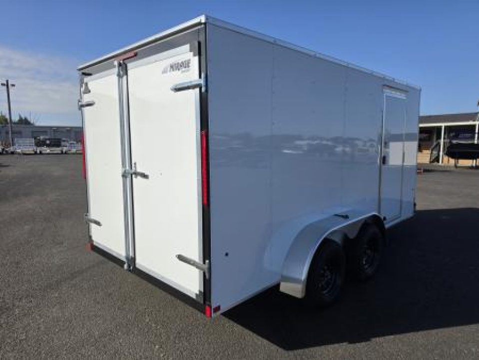 New 2027 Mirage 7x14 7K EXPO Enclosed Trailer with Barn Doors