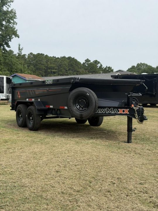 New 14ft Dump Trailer; RawMaxx