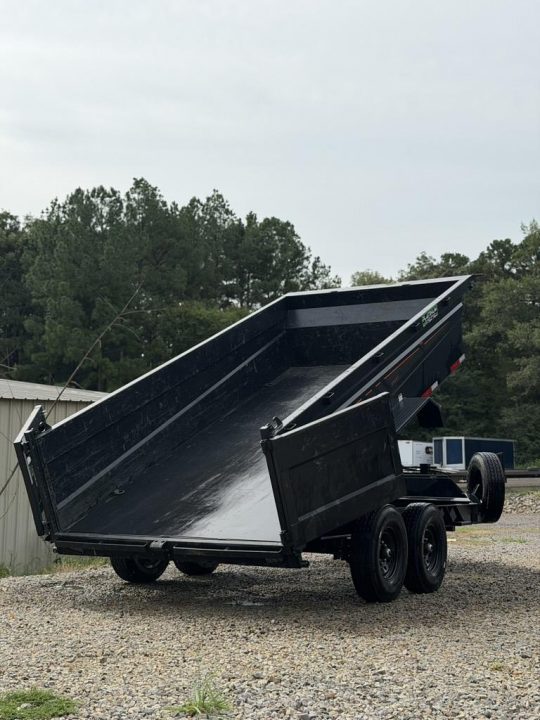 New 14ft Dump Trailer; RawMaxx
