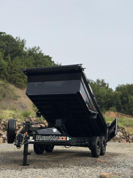 New 14ft Dump Trailer; RawMaxx